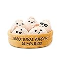 Emotional Support Dumplings by Relatable, Cuddly Stuffed Animals and Toys, Squishy Toys and Plushies, Great Gift Ideas for Loved Ones of All Ages,…