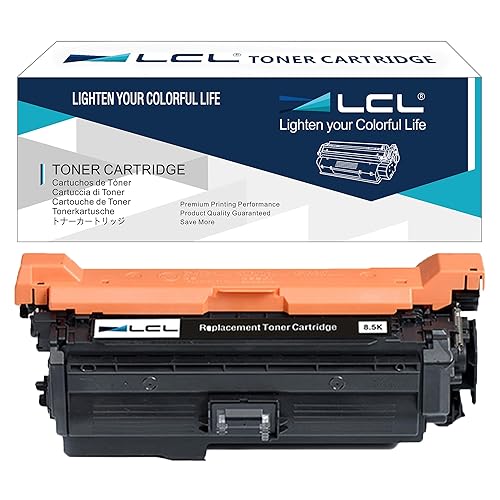 LCL Remanufactured 647A Black Toner Cartridge CE260A Replacement for HP LaserJet CP4000 CP4500 CP4025 CP4025dn CP4025n CP4525 CP4525dn CP4525n