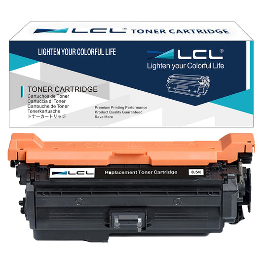 LCL Remanufactured 647A Black Toner Cartridge CE260A Replacement for HP LaserJet CP4000 CP4500 CP4025 CP4025dn CP4025n CP4525 CP4525dn CP4525n