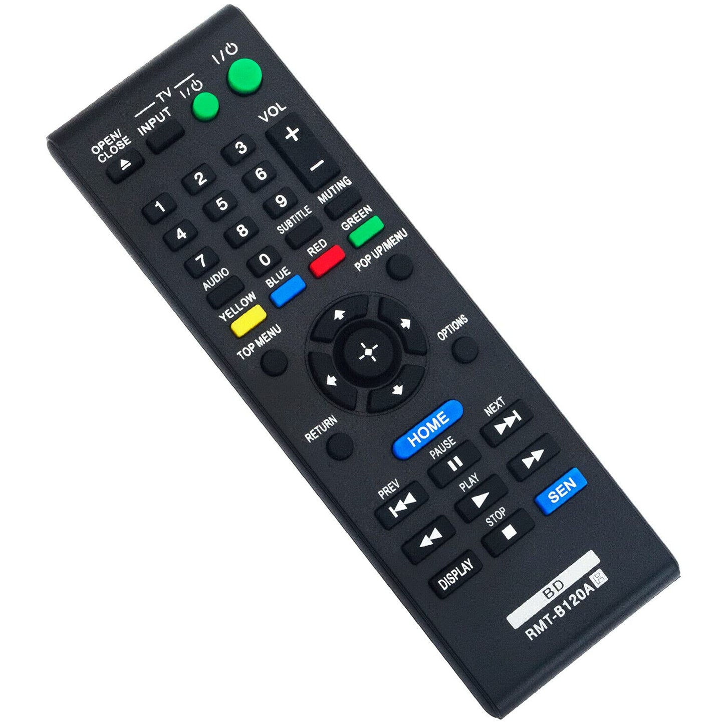 Replace Remote Control for Sony Blu-ray Player BDP-S5100 BDP-S1100 BDP-S3100 BDP-S190