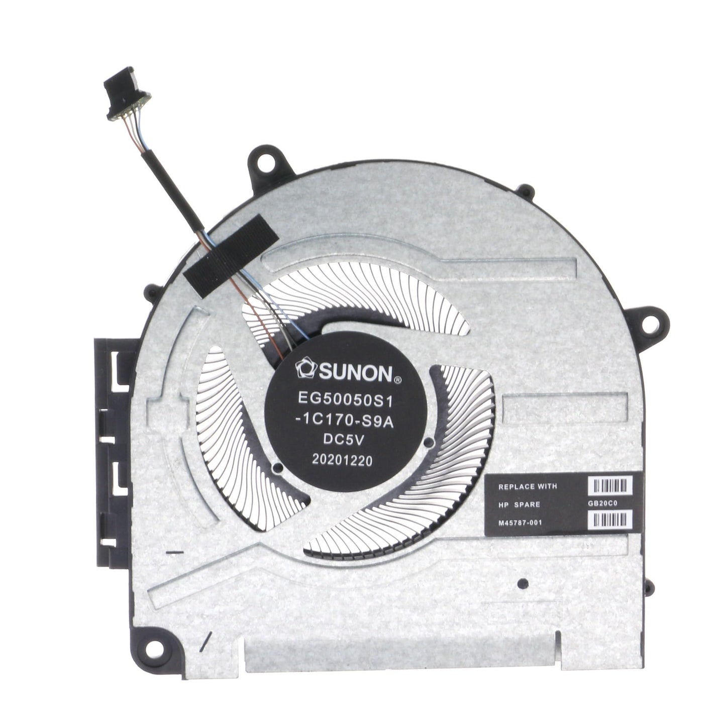 Replacement GPU Cooling Fan for HP Envy 17-CH 17M-CH EG50050S1-1C170-S9A M45787-001