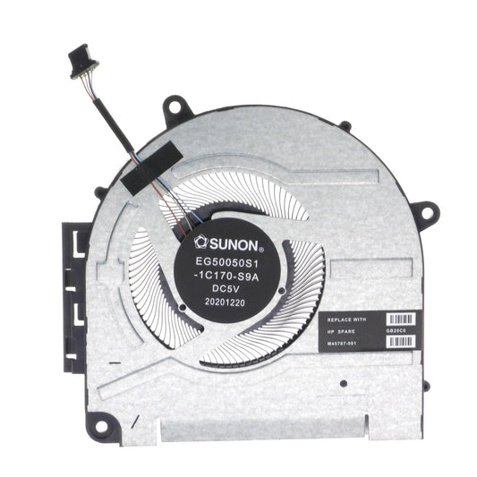 Replacement GPU Cooling Fan for HP Envy 17-CH 17M-CH EG50050S1-1C170-S9A M45787-001
