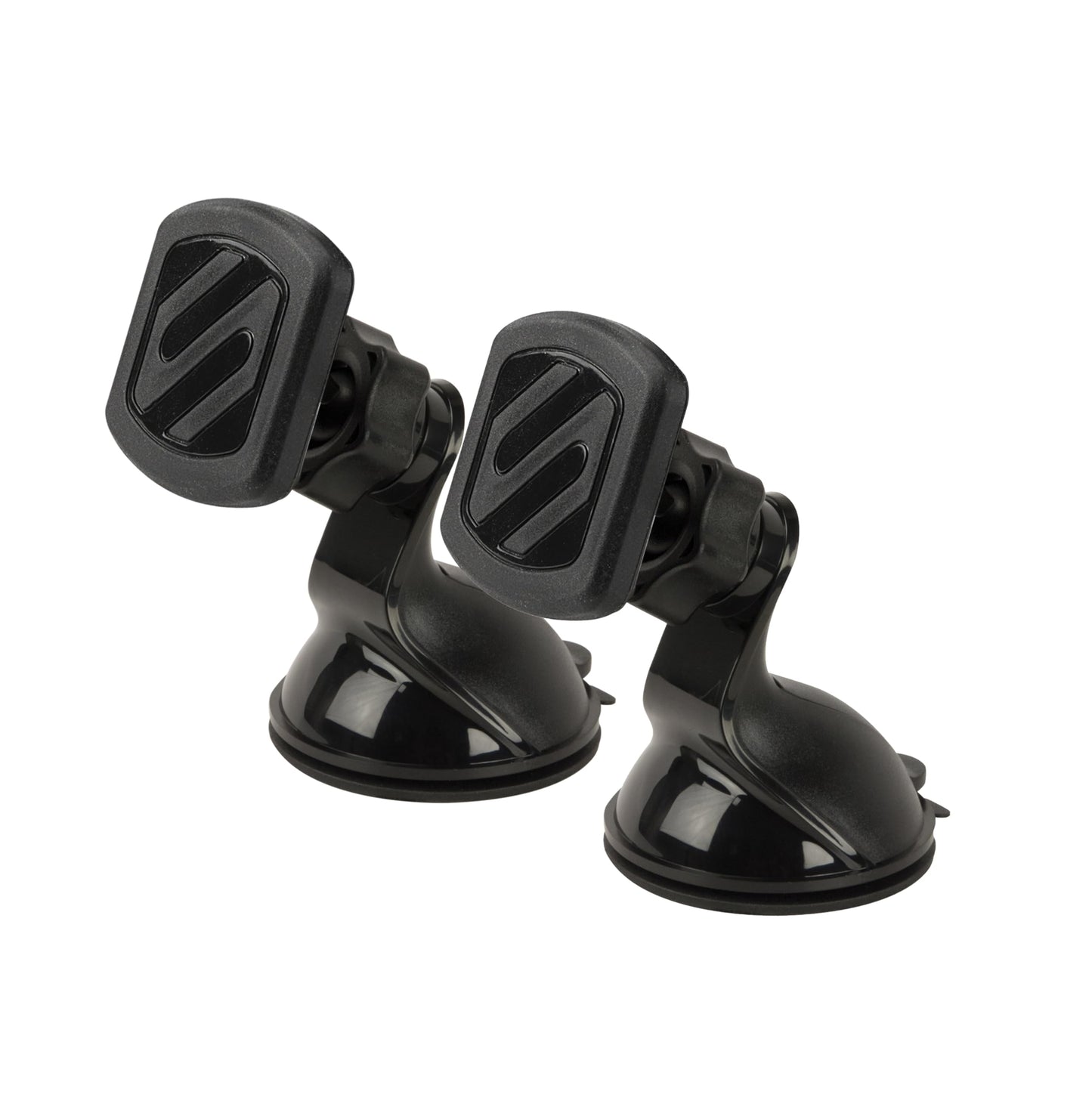 Scosche MAGWSM-2PXCES0 MagicMount Magnetic Suction Cup Phone Mount for Car Windshield/Dashboard, 360° Adjustable Magnet Head, Universal Phone Holder