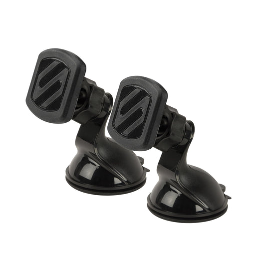 Scosche MAGWSM-2PXCES0 MagicMount Magnetic Suction Cup Phone Mount for Car Windshield/Dashboard, 360° Adjustable Magnet Head, Universal Phone Holder