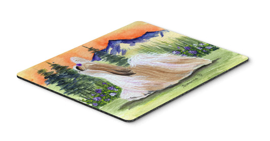 Caroline's Treasures SS8179MP Shih Tzu Mouse Pad, Hot Pad or Trivet for Home Office Gaming Working Computers Laptop Mouse Mat,Washable Large Mousepad