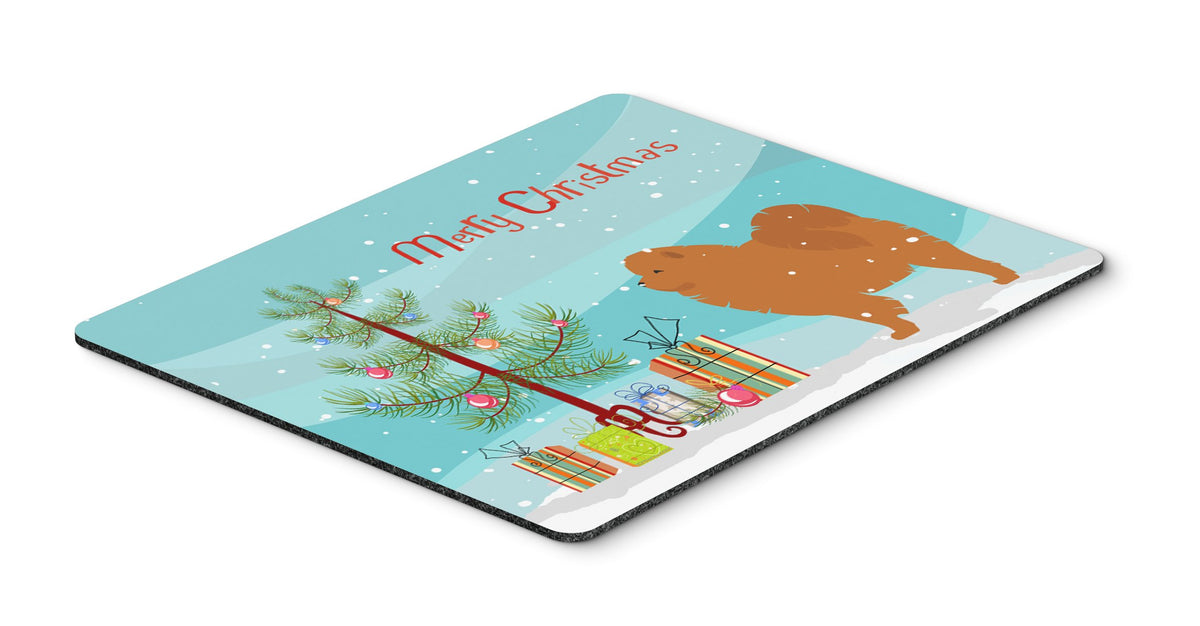 Caroline's Treasures BB2969MP Chow Chow Merry Christmas Tree Mouse Pad, Hot Pad or Trivet for Home Office Gaming Working Computers Laptop Mouse