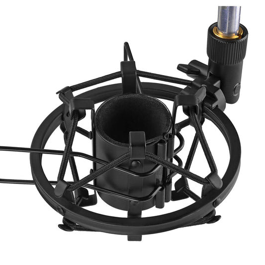 SUNMON Mic Shock Mount Holder for Diameter 28mm-31mm Dynamic Microphone to Reduces Vibration and Shock Noise, Suitable for AT2005-USB, XM1800S, E835