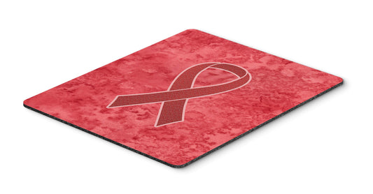 Caroline's Treasures AN1213MP Red Ribbon for Aids Awareness Mouse Pad, Hot Pad or Trivet for Home Office Gaming Working Computers Laptop Mouse