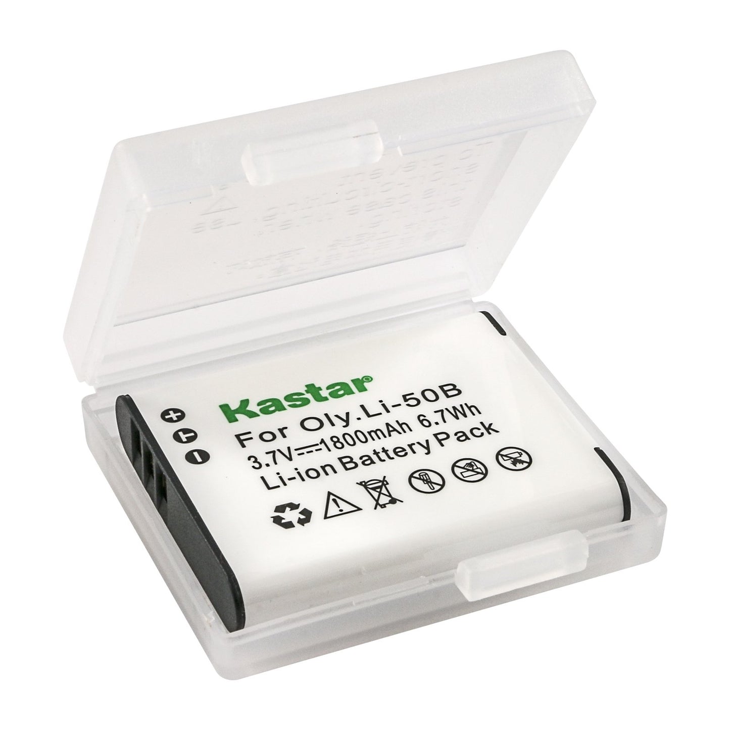 Kastar LI-50B Replacement Lithium-Ion Battery for Olympus Tough 8000, Tough 6000, Stylus 1030 SW, Stylus 9000, Stylus 1010, Stylus 1020 Digital Camera