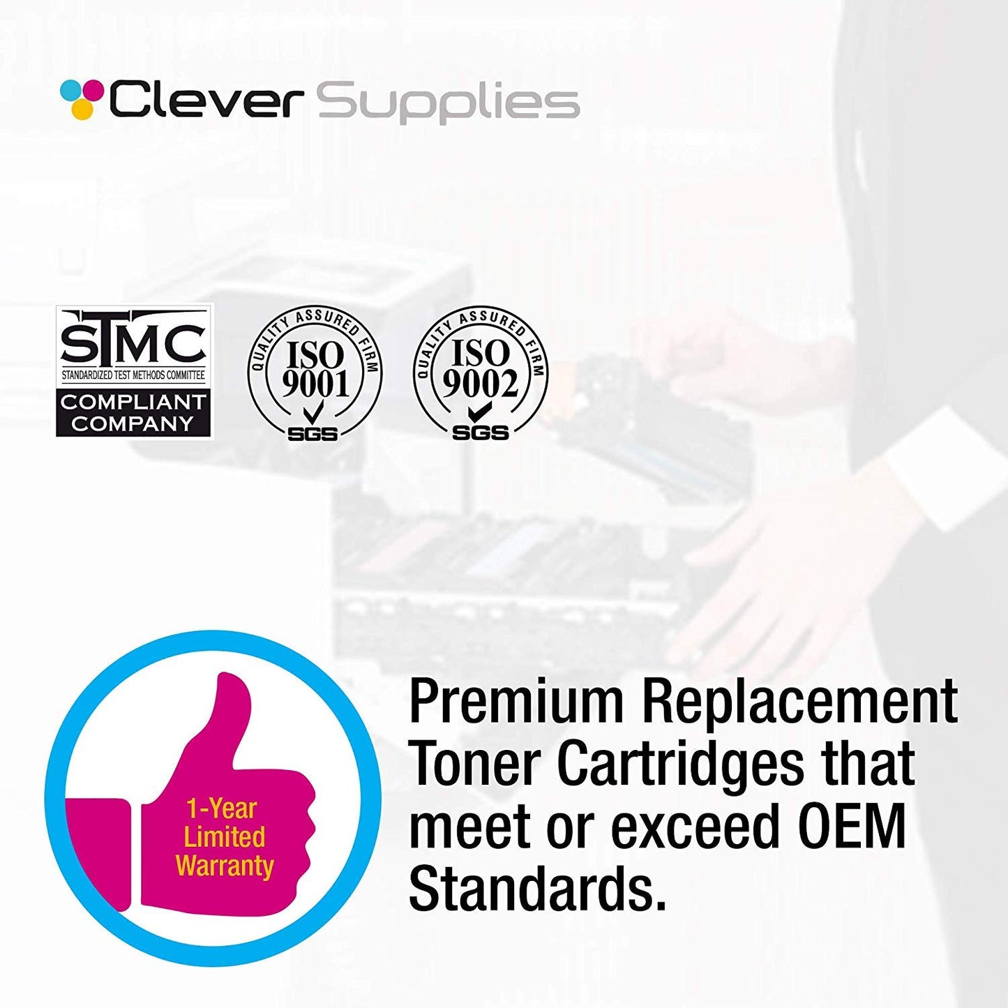 CS Replacement Toner Cartridge Compatible with HP CP3525x CE253A Magenta 504A Color CM3530 CM3530FS CP3525 CP3525N CP3525DN CP3525X CP3520 CM3530FS