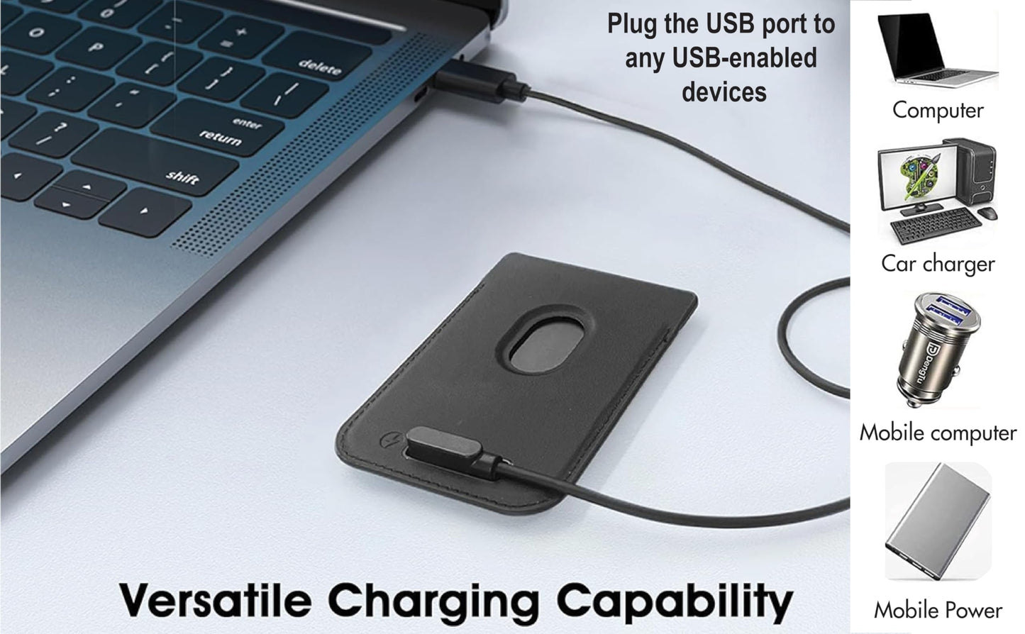 2xPack USB C Magnetic Charger Cables for PLAUD Note AI Voice Recorder 4 Pin Replacement Magnetic Charging Cable Cord, Back Up Accessories