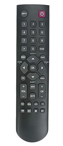 06-520W37-E003X Replaced Remote Fit for TCL LED TV 40FD2700 48FD2700 23F3300 28D2700 32D100 32D2700 40D100 49D100 LE32FHDE3010 LE39FHDE3010