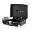 Victrola Journey II (2025 Model) - Bluetooth Suitcase Record Player - Built-in Stereo Speakers with Enhanced Bass, 3-Speed Turntable, Bluetooth Input