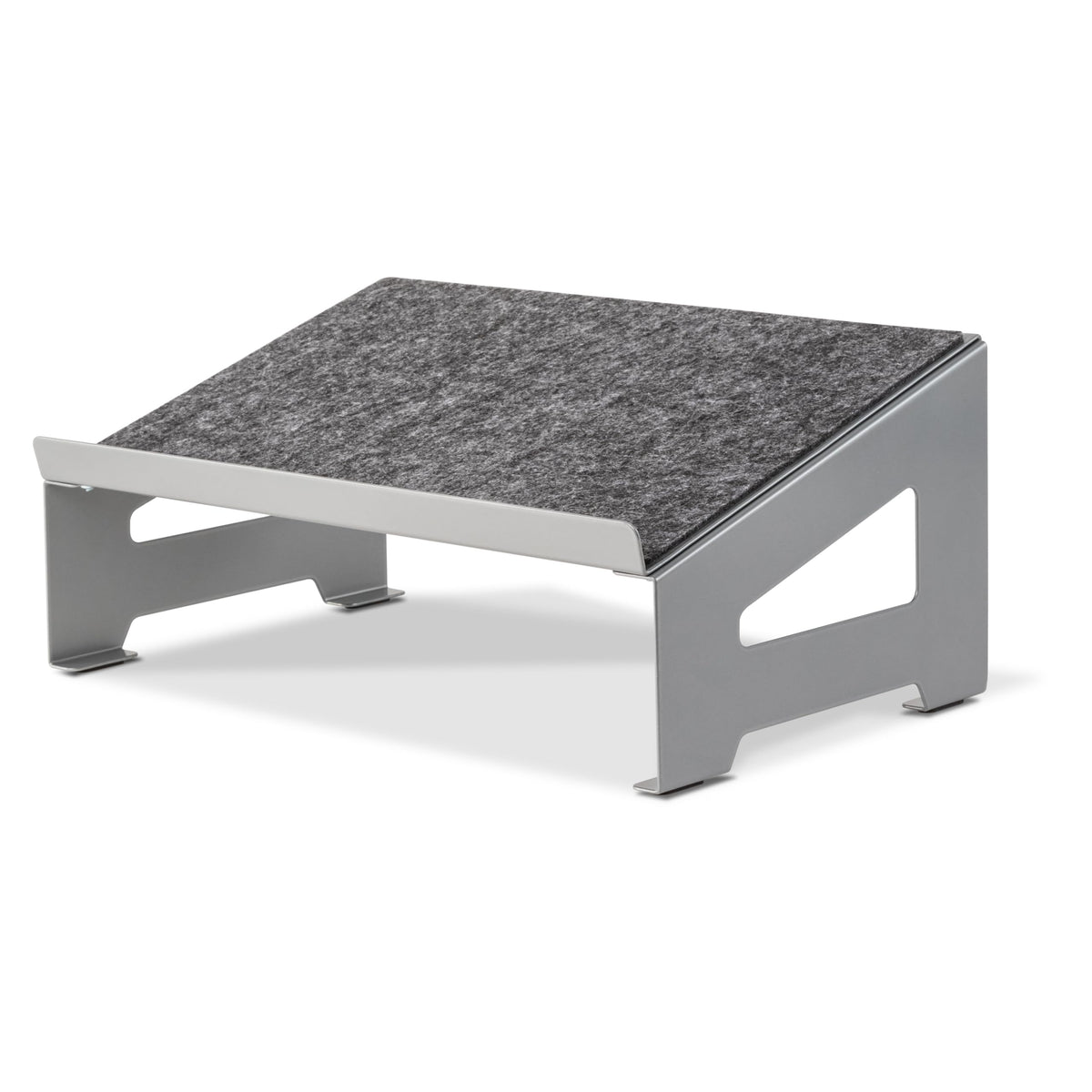 Allsop TechStyle Steel Laptop Stand, Powder-Coated Steel with Soft Felt Surface