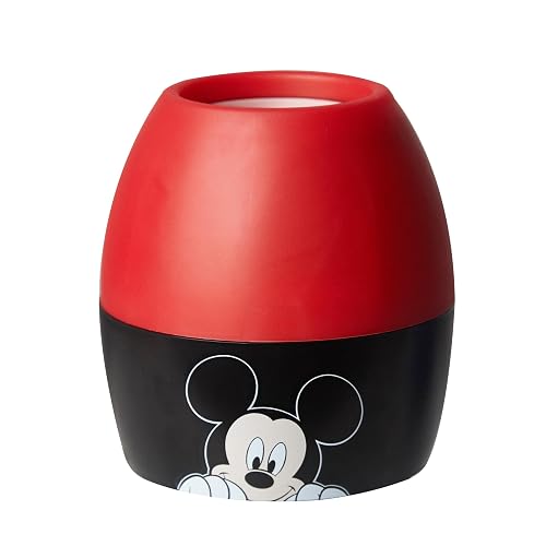 Disney Mickey Mouse Kids Lamp & Nightlight - Scene Projector with Soft Glow - Fun Bedroom Décor for Toddlers & Children - Battery Operated