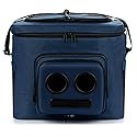 The #1 Cooler with Speakers on Amazon. 20-Watt Bluetooth Speakers for Parties/Festivals/Boat/Beach. Rechargeable, Works with iPhone & Android (Blue)