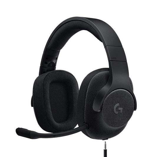 Logitech G433 7.1 Wired Gaming Headset with DTS Headphone: X 7.1 Surround for PC, PS4, PS4 PRO, Xbox One, Xbox One S, Nintendo Switch - Triple Black
