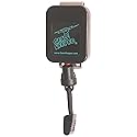 Gear Keeper Police Microphone Keeper - Lapel Mic Retractor With Heavy Duty Epaulet Clip - Law Enforcement Gear For First Responders, Firefighters &