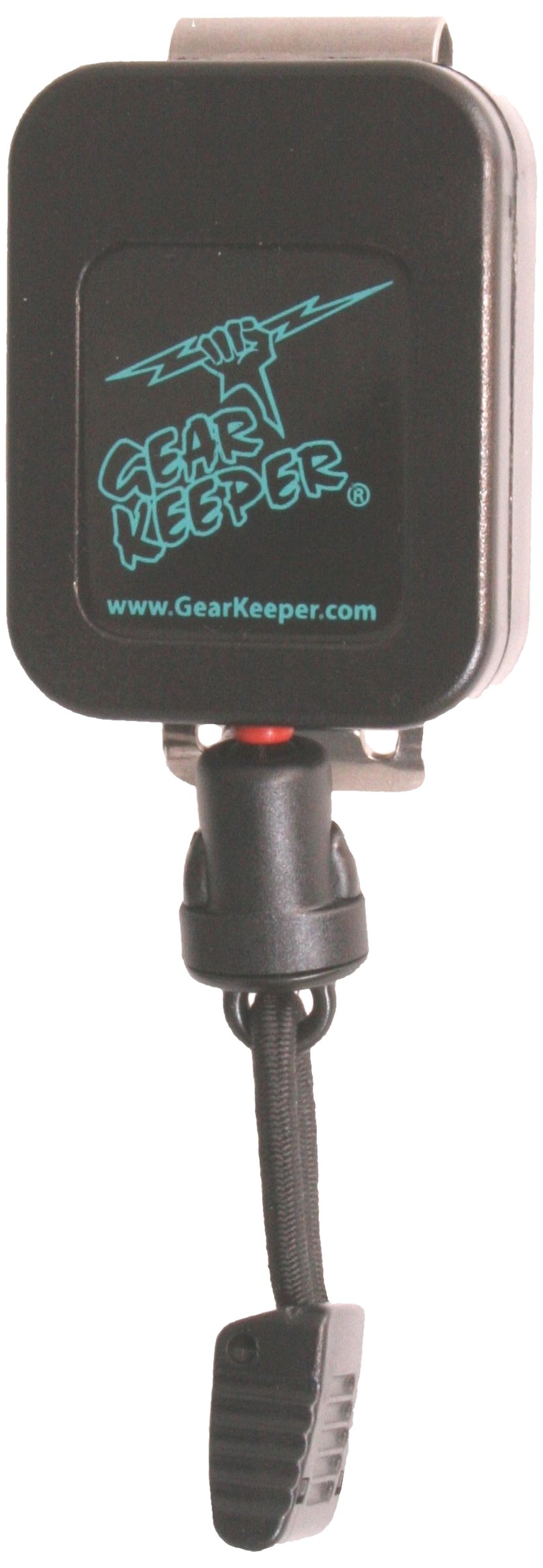 Gear Keeper Police Microphone Keeper - Lapel Mic Retractor With Heavy Duty Epaulet Clip - Law Enforcement Gear For First Responders, Firefighters &