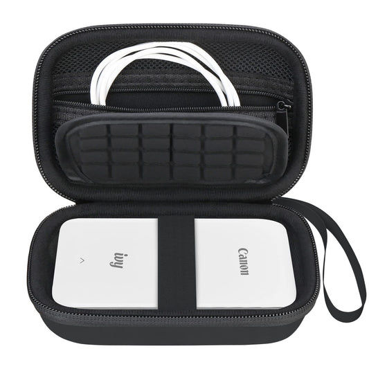 Elonbo Carrying Case for Canon Ivy 2/ Canon Ivy Mini Photo Printer, Portable Instant Smartphone Color Print Digital Camera Hard Travel Bag, Wireless