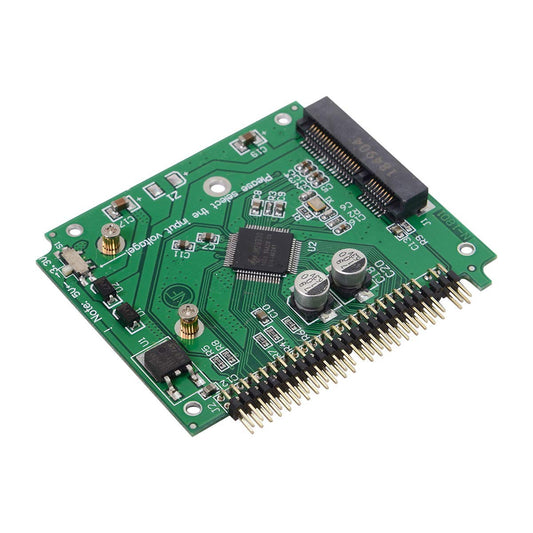 Cablecc Low Profile Half-Heigh mSATA SSD to 2.5 inch IDE 44pin Hard Disk Case Enclosure for Notebook Laptop