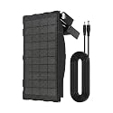 Solar Panel Charger Compatible with Reveal Cellular Trail Cameras X 2.0, X 3.0, X Pro 3.0, Gen 1, SK, XB | 12V Solar Power Supply with Built-in