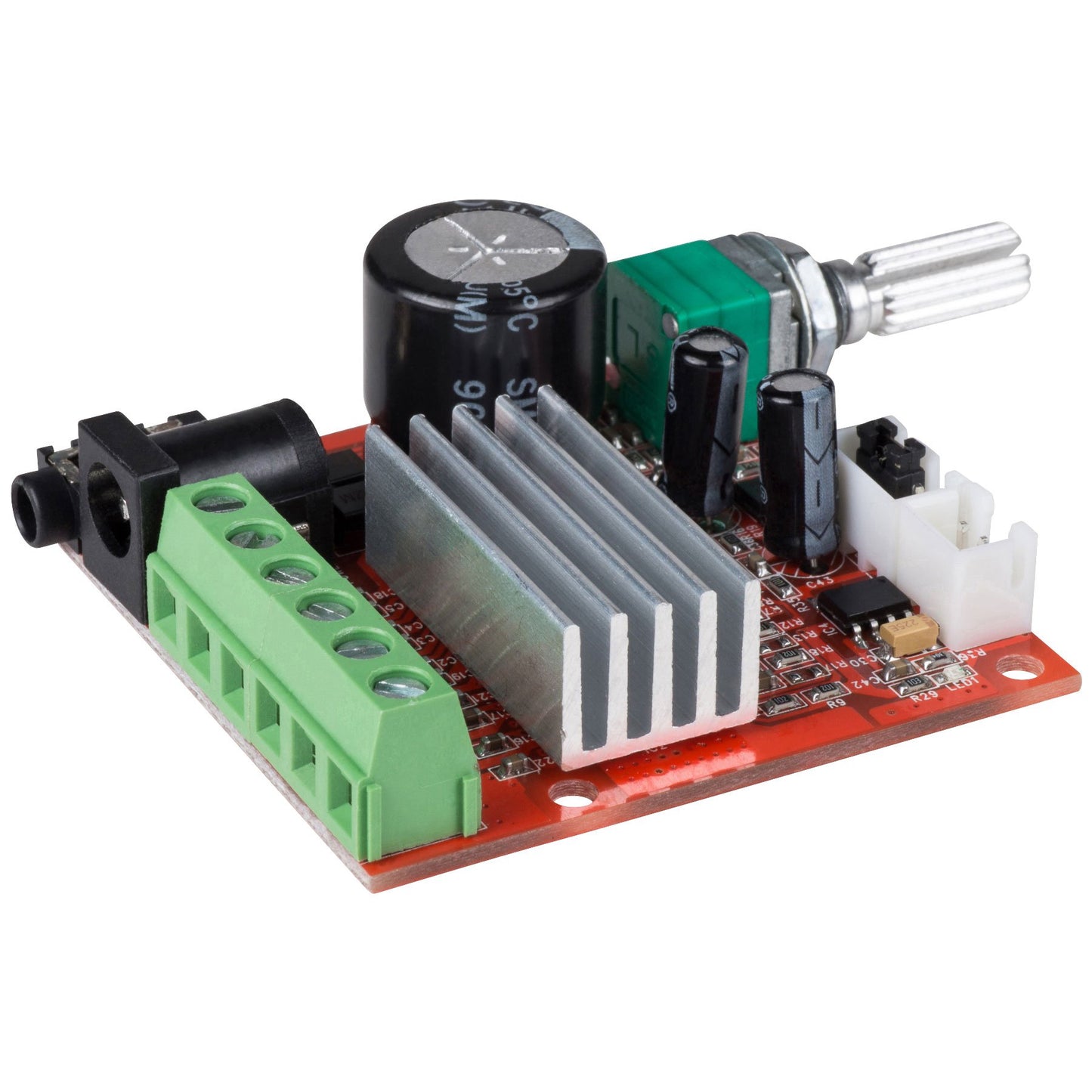 Parts Express 2.1 Hi-Fi Class D Audio Amplifier Board 2 x 15W + 30W 10-18 VDC