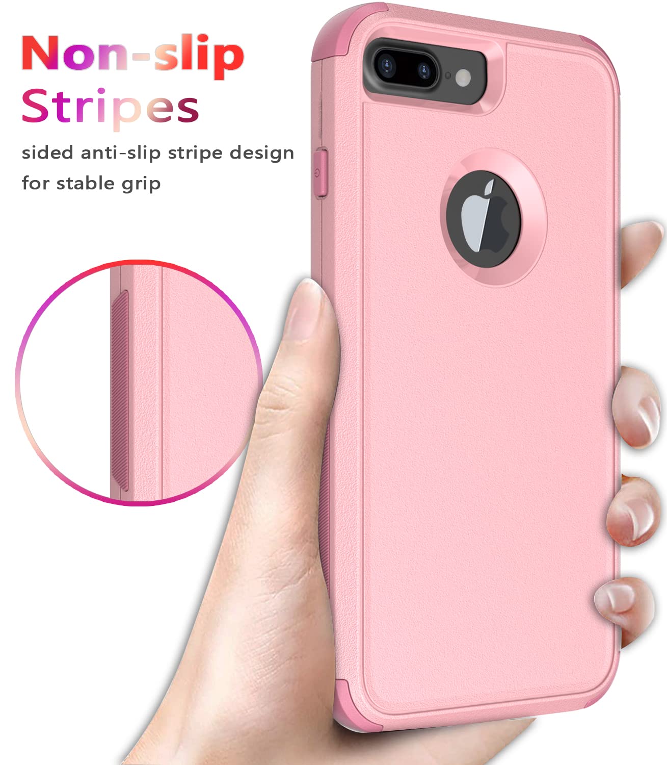 Diverbox for iPhone 8 Plus Case, iPhone 7 Plus Case [Shockproof] [Dropproof] [Dust-Proof],Heavy Duty Protection Phone Case Cover for Apple iPhone 8