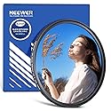 NEEWER 2 in 1 CPL + Black Diffusion 1/4 Filter, Circular Polarizing Glare Reduction Soft Dreamy Cinematic Camera Lens Effect Filter with Slim Aluminum
