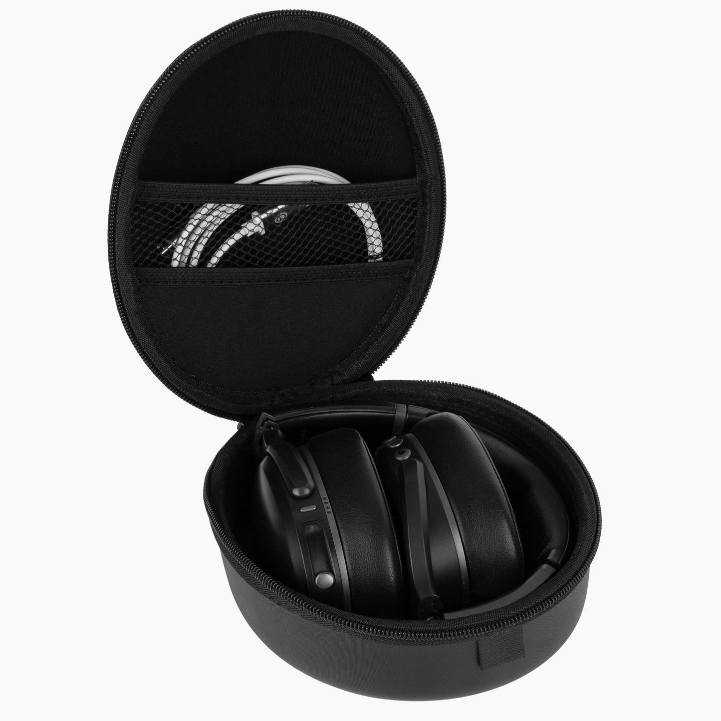 Geekria Shield Headphones Case Compatible with Skullcandy Crusher ANC/Evo/360, Hesh 3, Venue, Replacement Hard Shell Travel Carrying Bag with Cable