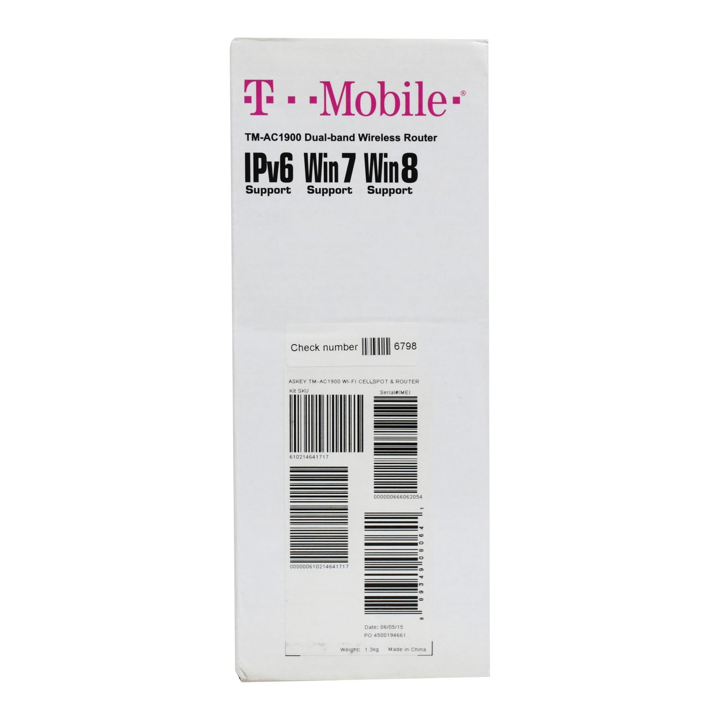 T-Mobile (AC-1900) By ASUS Wireless-AC1900 Dual-Band Gigabit Router, AiProtection with Trend Micro for Complete Network Security