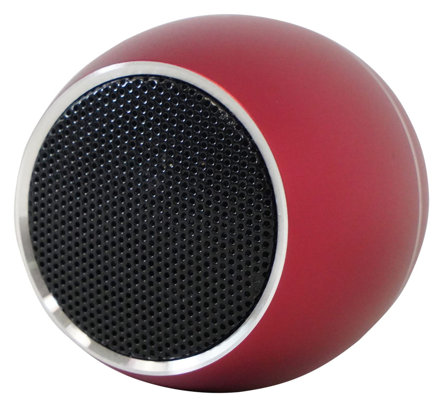 Rockville RPB2-RED 5W Portable Bluetooth Speaker, TWS Wireless Stereo Link, Built-in Mic, SD Slot, Selfie Remote, Aluminum Design