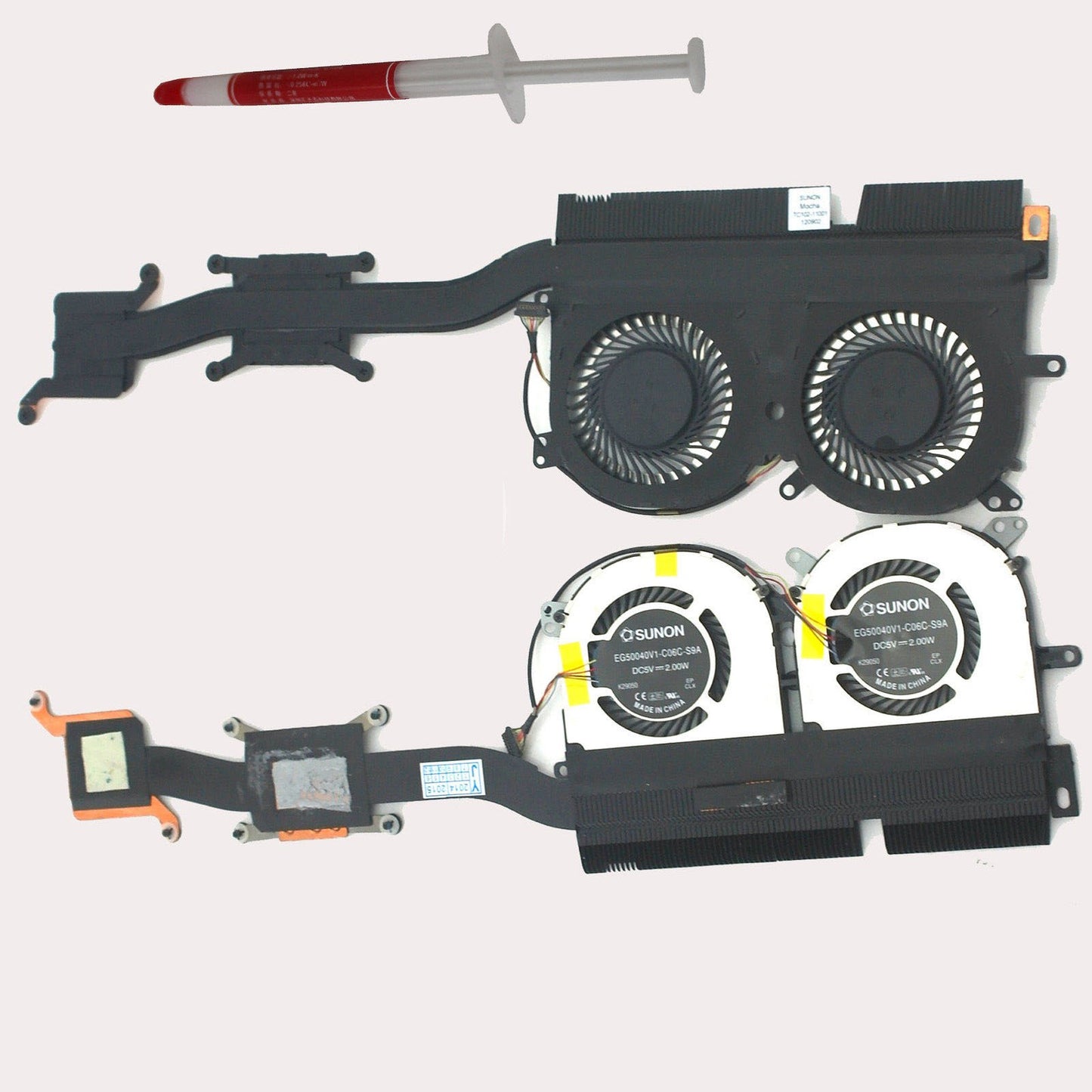 Gametown Laptop CPU Cooling Fan & Heatsink For Lenovo IdeaPad Yoga 13 Series Replacement Part Number EG50040V1-C06C-S9A