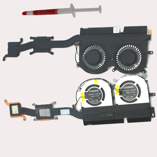 Gametown Laptop CPU Cooling Fan & Heatsink For Lenovo IdeaPad Yoga 13 Series Replacement Part Number EG50040V1-C06C-S9A