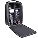 AYVANBER Roomy Camera Protective Bag Insert Waterproof Lens Pouch Shockproof DSLR SLR Carrying Case with Thicken Partition Padded Liner for Sony Canon