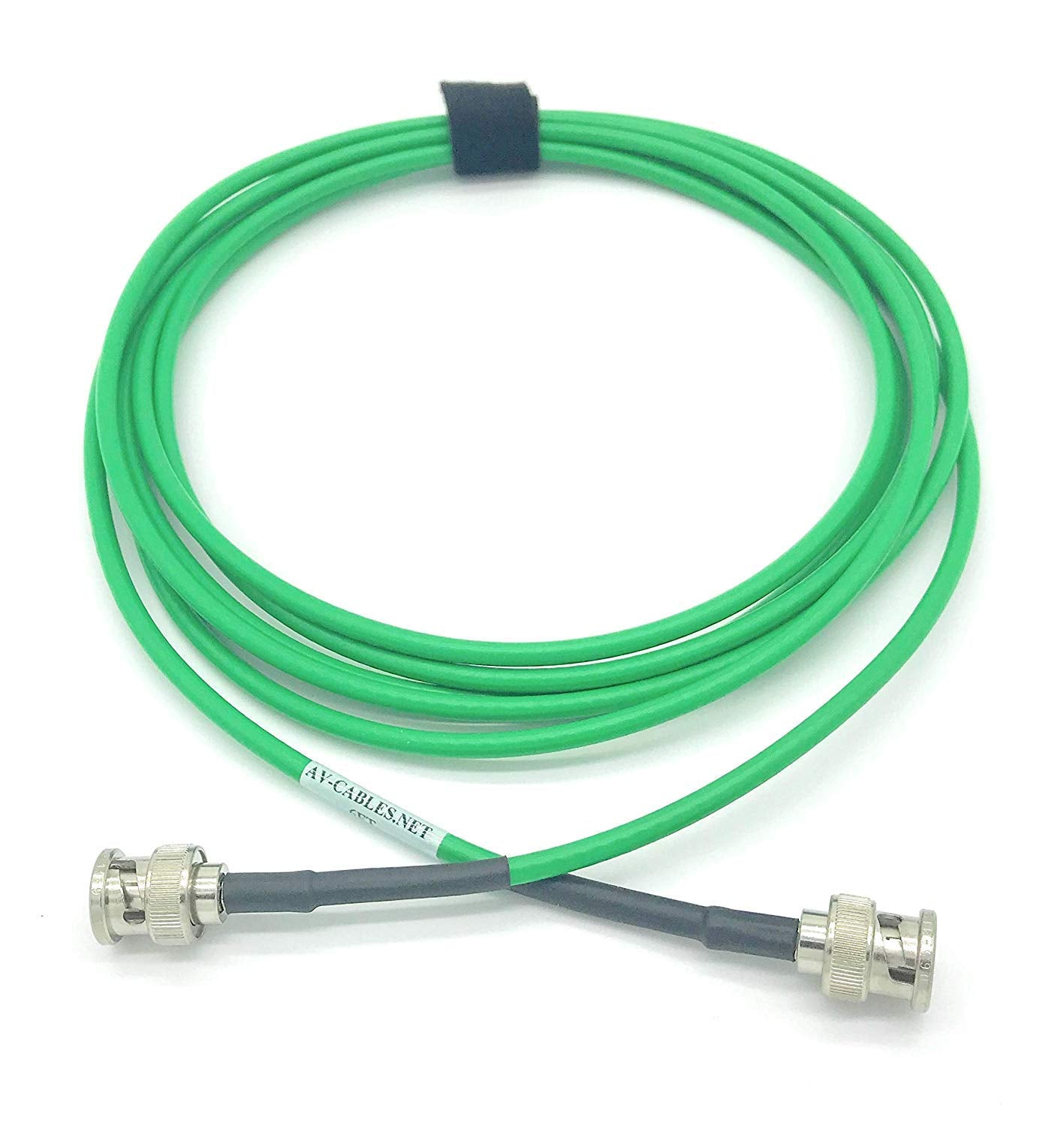 AV-Cables 3G/6G HD SDI Mini RG59 BNC Cable - Belden 1855a (3ft, Green)