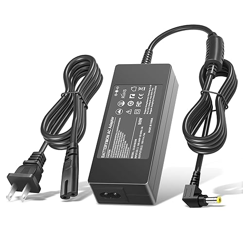 19V Monitor Power Adapter Cord Compatible with Asus VG278Q VG278 VG279 VG279Q VG245H VG245 VG248QE VX248 VX248H VX228H VX279H MX239H MX279H LS246H…