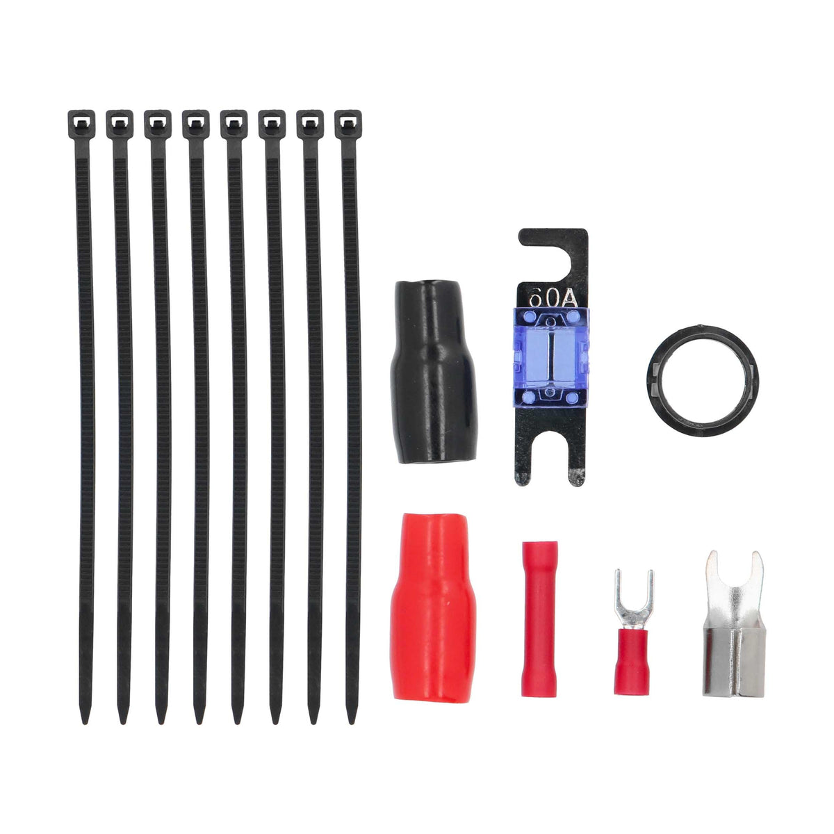 T-Spec V6-RAK4 v6 Series 4-Gauge 1,000-Watt Amp Installation Kit with RCA Cables
