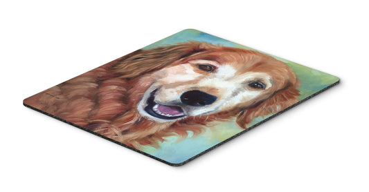 Caroline's Treasures 7383MP Golden Retriver Good Boy Mouse Pad, Hot Pad or Trivet for Home Office Gaming Working Computers Laptop Mouse Mat,Washable