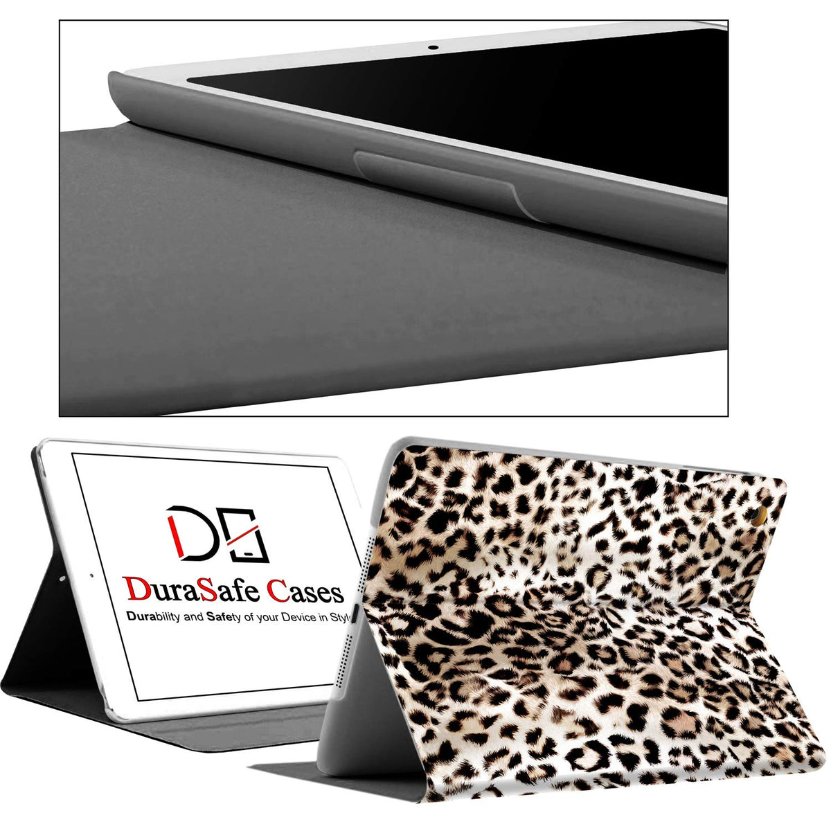 DuraSafe Cases for iPad PRO 2016 9.7 Inch [Pro 9.7 2016] A1673 A1674 MLPX2LL/A MLPY2LL/A MLYJ2LL/A Smart Auto Sleep/Wake Profile with Adjustable