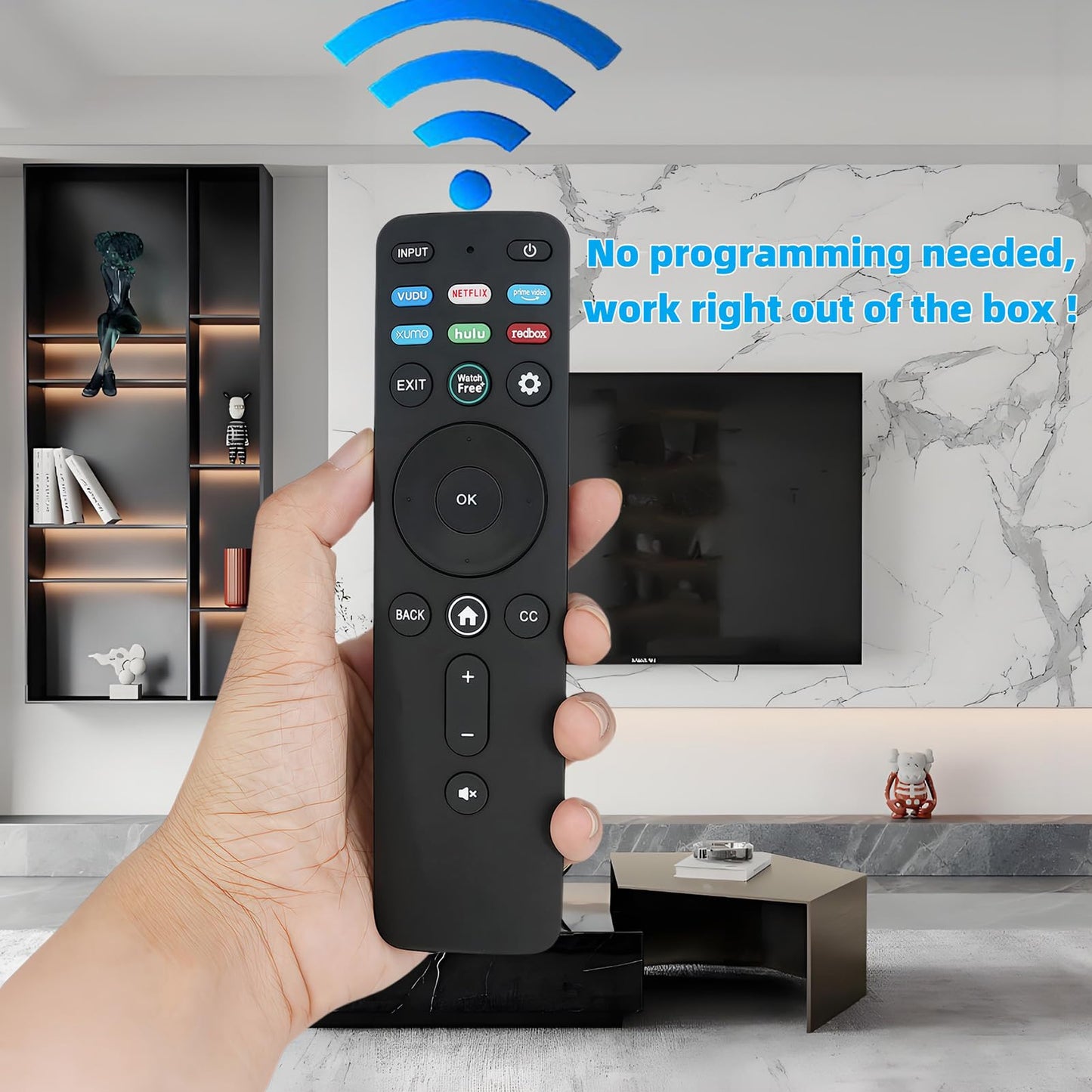 Replacement Remote Control XRT260 Compatible for Vizio V-Series 4K Smart TV V655-J04 V655-J09 V705-J03 V755-J04 V435-J01 V505-J01 V505-J09 V555-J01