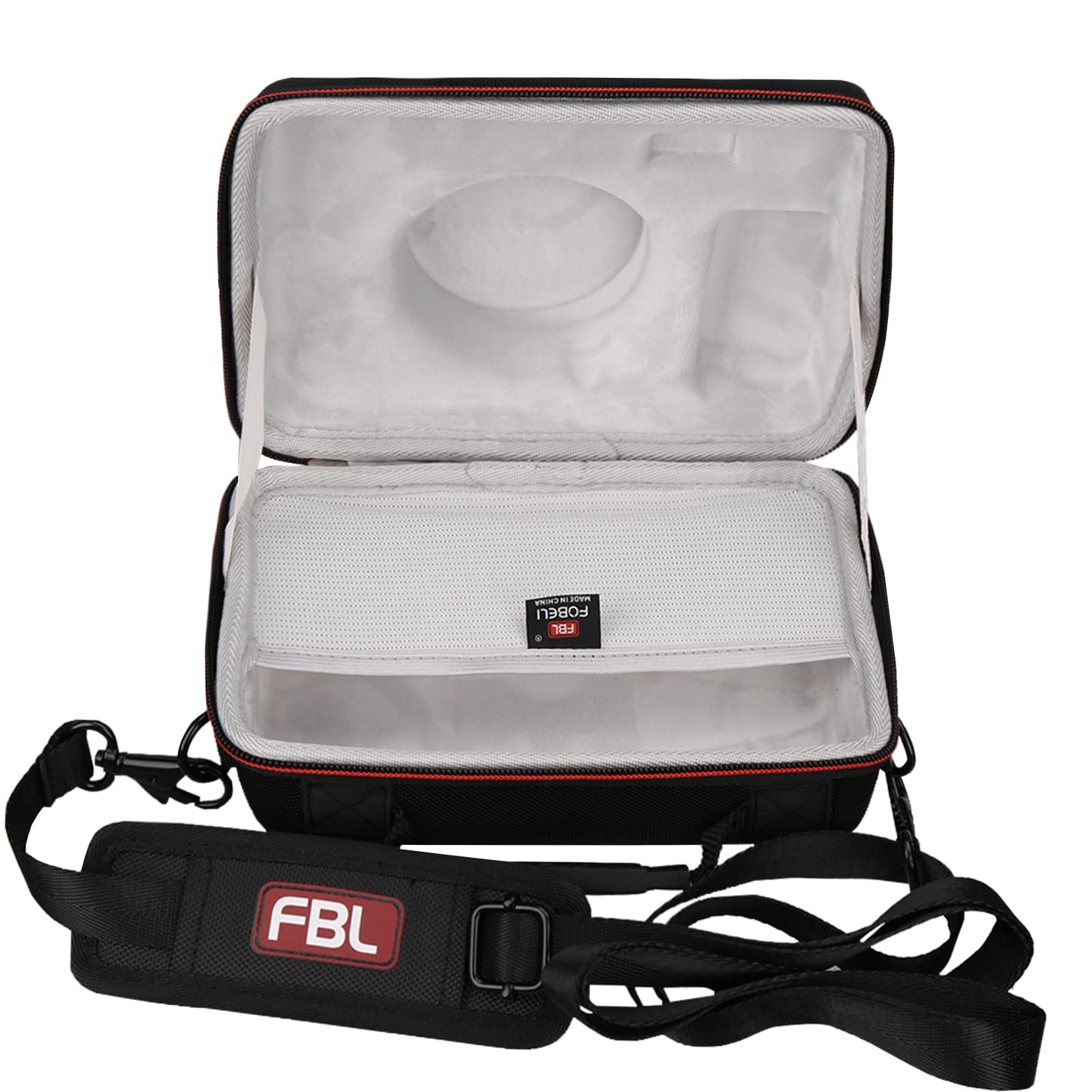 FBLFOBELI Hard Carrying Case For Fujifilm Instax Wide 300 Instant Film Camera, Portable Travel Shockproof Camera Storage Bag With Shoulder Strap (Case
