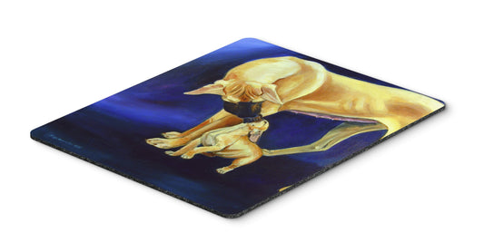 Caroline's Treasures 7208MP Great Dane and Puppy Mouse Pad, Hot Pad or Trivet for Home Office Gaming Working Computers Laptop Mouse Mat,Washable Large