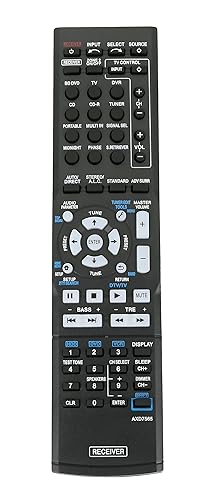 New AXD7565 Replace Remote fit for Pioneer VSX-324-K AXD7565 VSX-819H VSX-828-S VSX-921 Home Theater Audio Video Receiver System