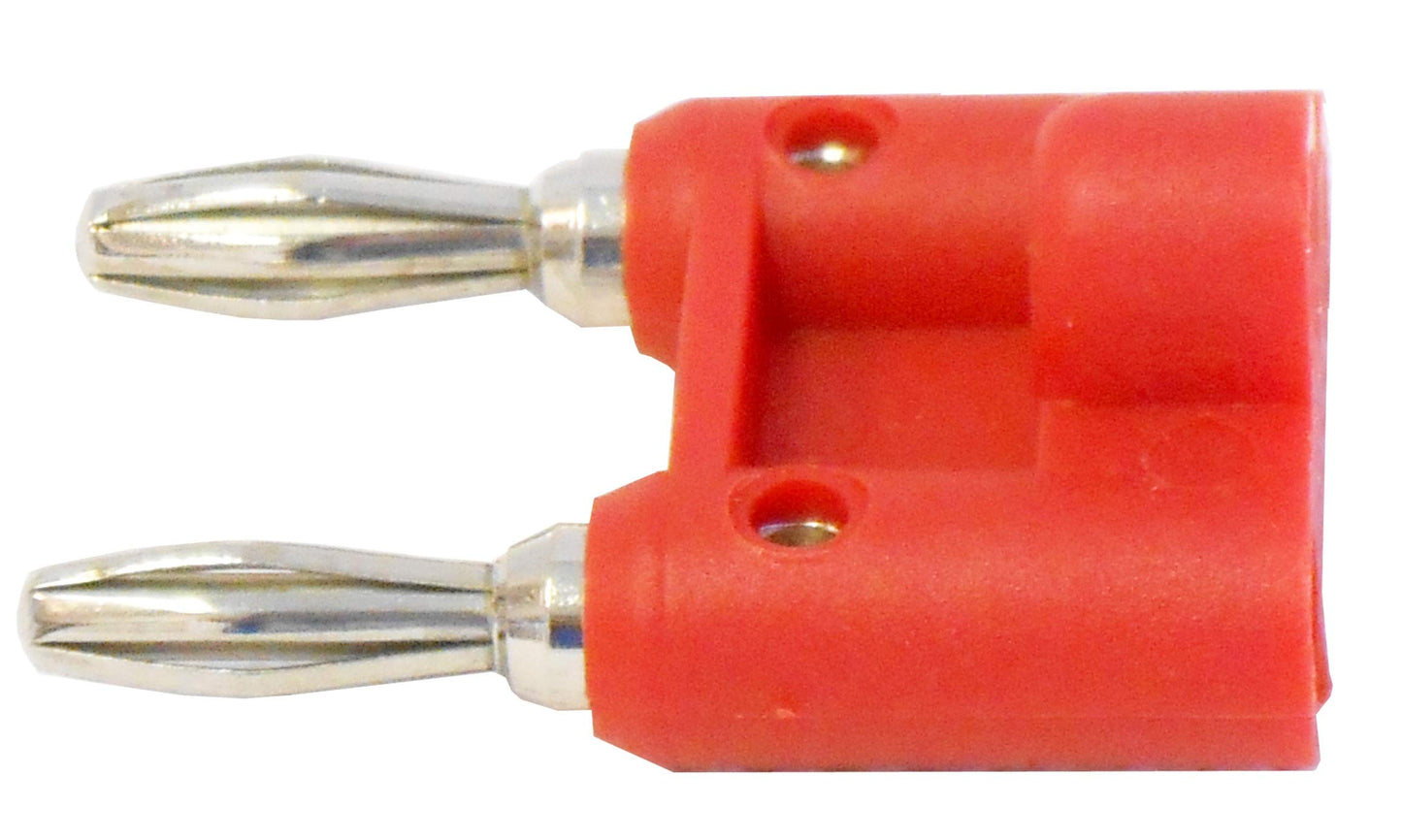 AUDIO 2000'S ACC3166BR4 Two-Pair (2-Black, 2-Red, 4 Plugs Total) Corrosion-Resistant Banana Plugs for Speaker Wires