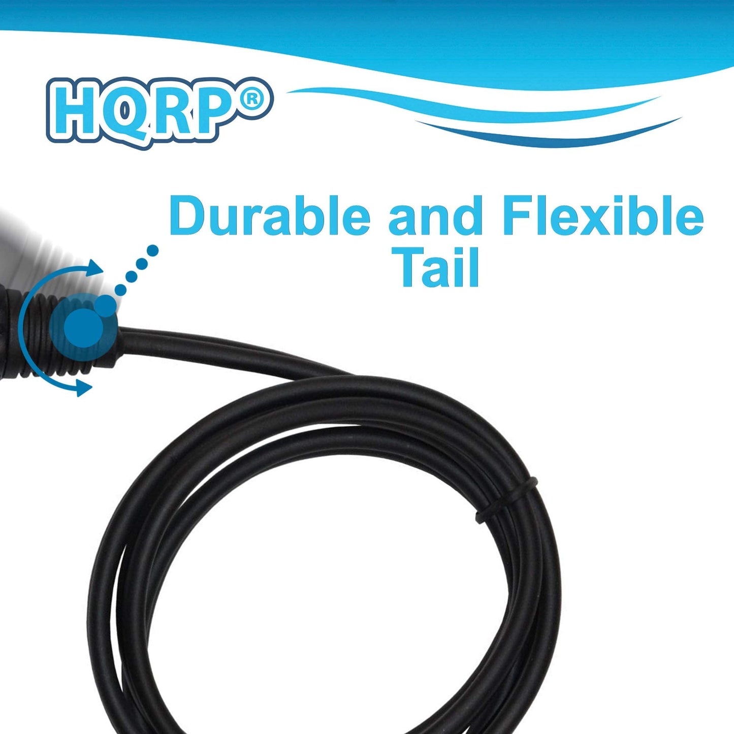 HQRP USB Cable/Cord Compatible with Sony NWZ-E435, NWZ-E436F, NWZ-E438F, NWZ-E443, NWZ-E443K Walkman MP3 / MP4