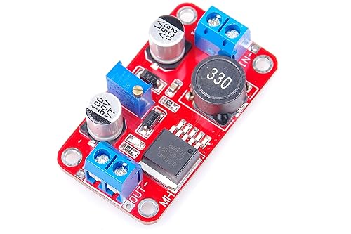 KNACRO XL6019 5A High Power Current DC to DC Step-up 5V 6V 12V 24V 3-35V to 5-40V XL6019 Converter Adjustable Voltage Regulator Power Modules Boost…