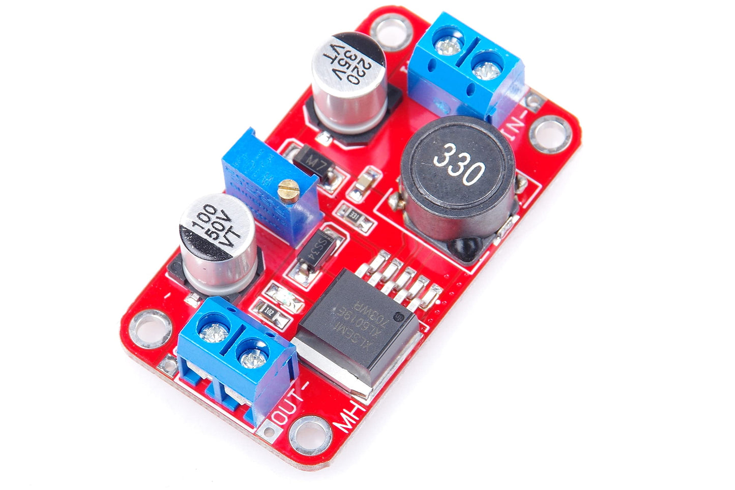 KNACRO XL6019 5A High Power Current DC to DC Step-up 5V 6V 12V 24V 3-35V to 5-40V XL6019 Converter Adjustable Voltage Regulator Power Modules Boost…