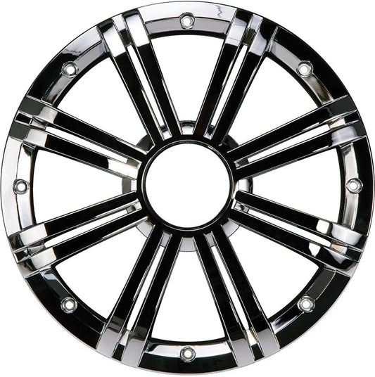 KICKER KMW10G Subwoofer Grille LED-Ready, Chrome