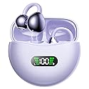 EXECCZO Ear Clip Earbuds Mini Open Ear Headphones Bone Conduction Earphones， True Wireless Bluetooth Headphones for Sport Workout Driving Walking…
